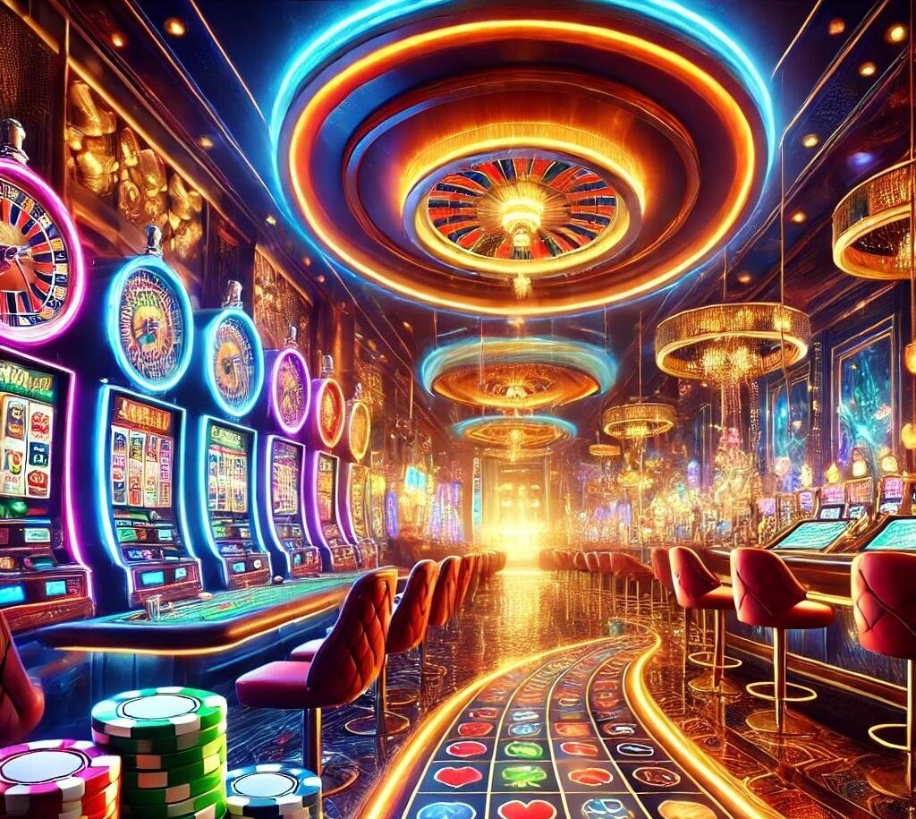 7777 Ambiente vibrante de cassino online
